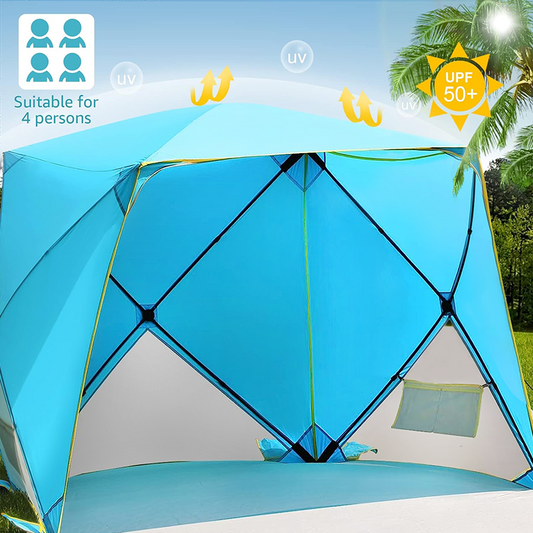 Pop-up Sun-protected Beach Hubble Tent