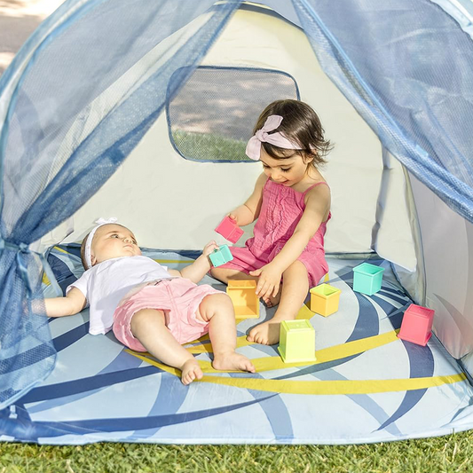 UV-protected Baby Beach Tent, UPF 50+ Sun Protection
