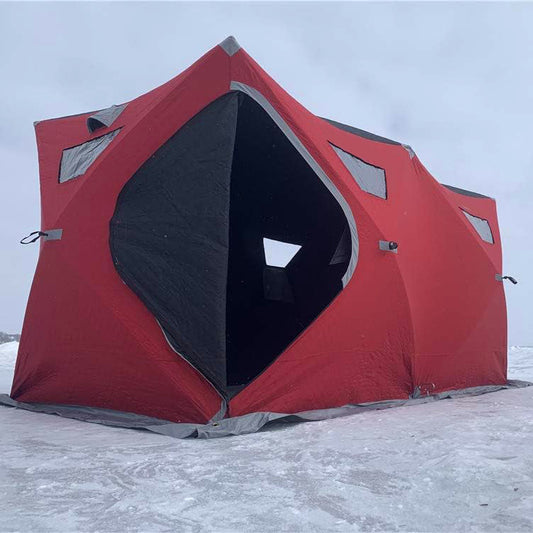 Pop-up Hubble Ice Shelf Hut