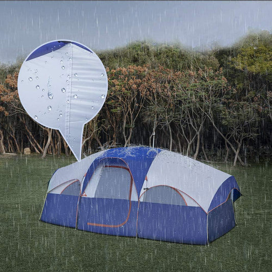 Outdoor Family Tent with Separable Rooms