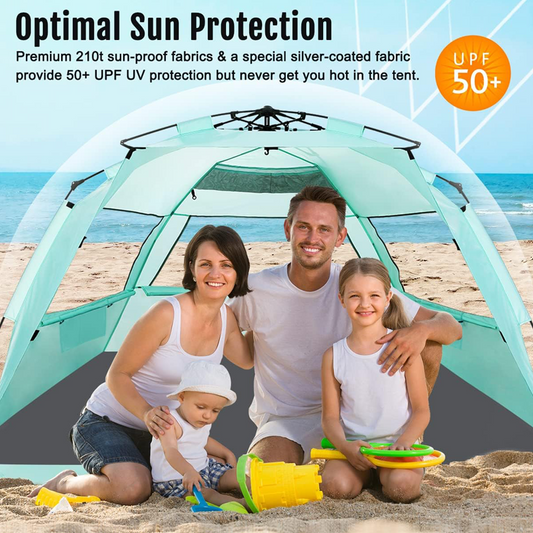 Luxury Pop-up Beach Tent