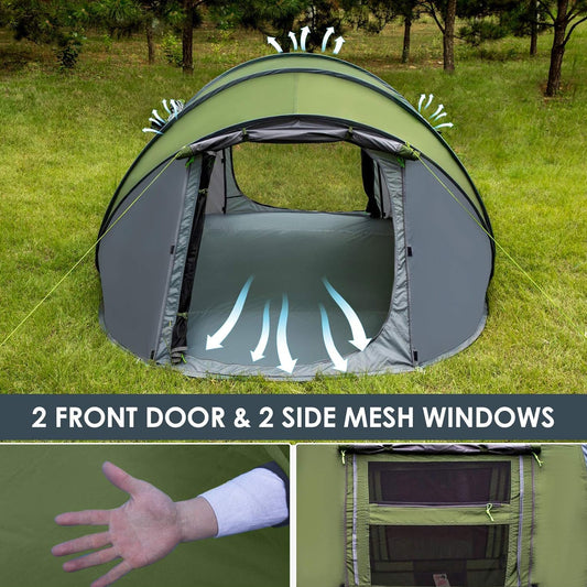 Double-door Outdoor Boat Tent