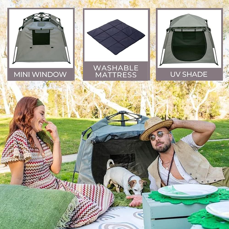 Quick-Setup Outdoor Pet Tent