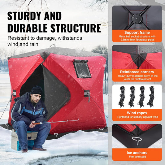 Pop-up Insulated Tent for Winter Fishing