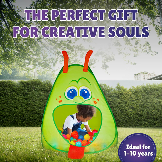 Caterpillar Children's Play Crawling Tunnel Tent