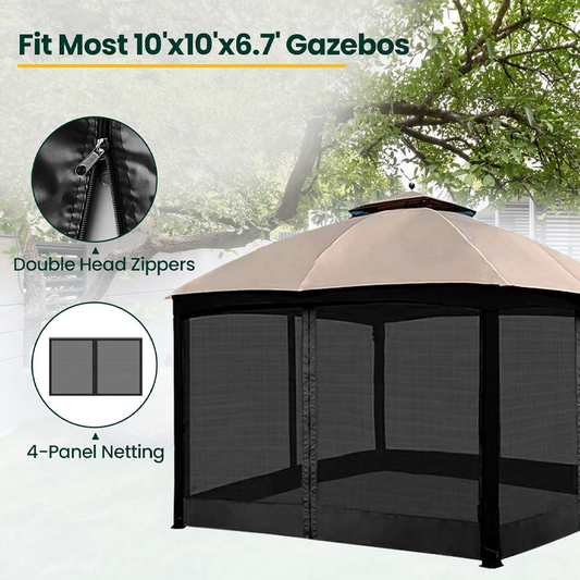 Replaceable Mosquito Net Gazebo