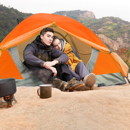 Double-layer Lightweight Outdoor Backpack Tent