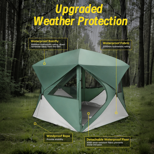 4-person Pop-up Camping Tent