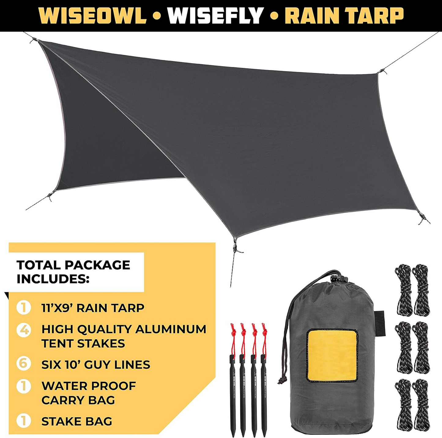 Hexagonal Waterproof Hammock Shade Canopy