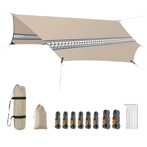 Octagonal Waterproof Camping Tarp