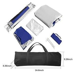 Outdoor Family Tent with Separable Rooms