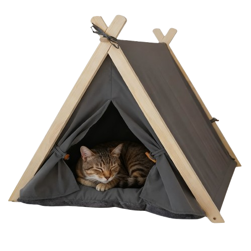 Indoor Pet Tent Room + Pet Mat