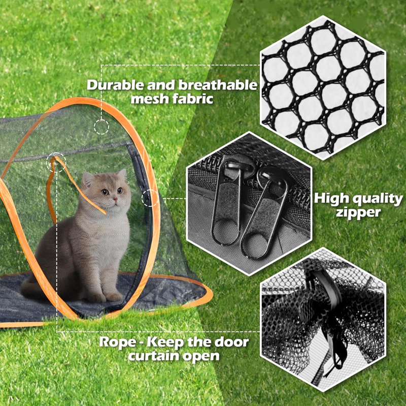 Outdoor Mesh 360° Panoramic Pet Tent