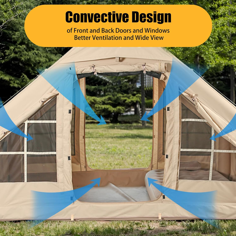 Manually Inflatable luxury Camping Tent