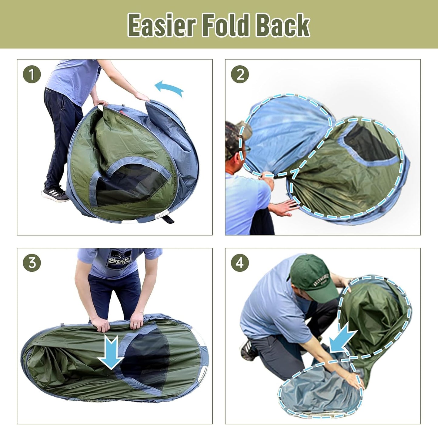 Single-person Pop-up Lightweight Outdoor Boat Tent
