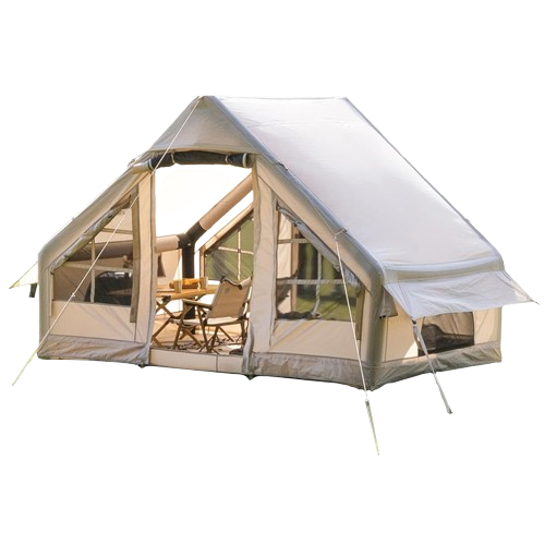 Four-season Oxford Cloth Inflatable Camping Tent With Manual Air Pump