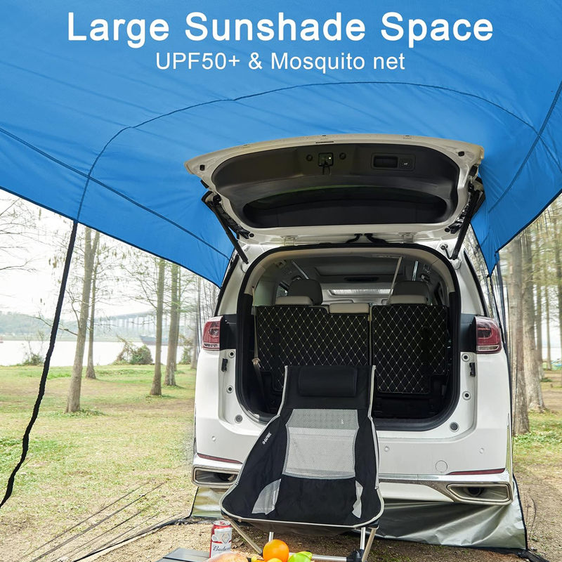 Mesh mosquito net version portable SUV rear tent