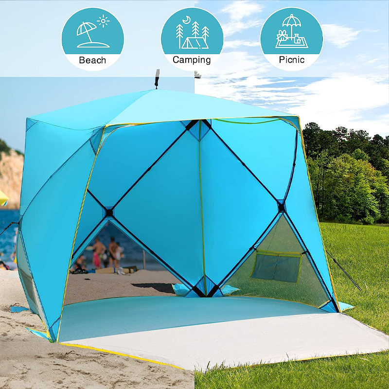Pop-up Sun-protected Beach Hubble Tent