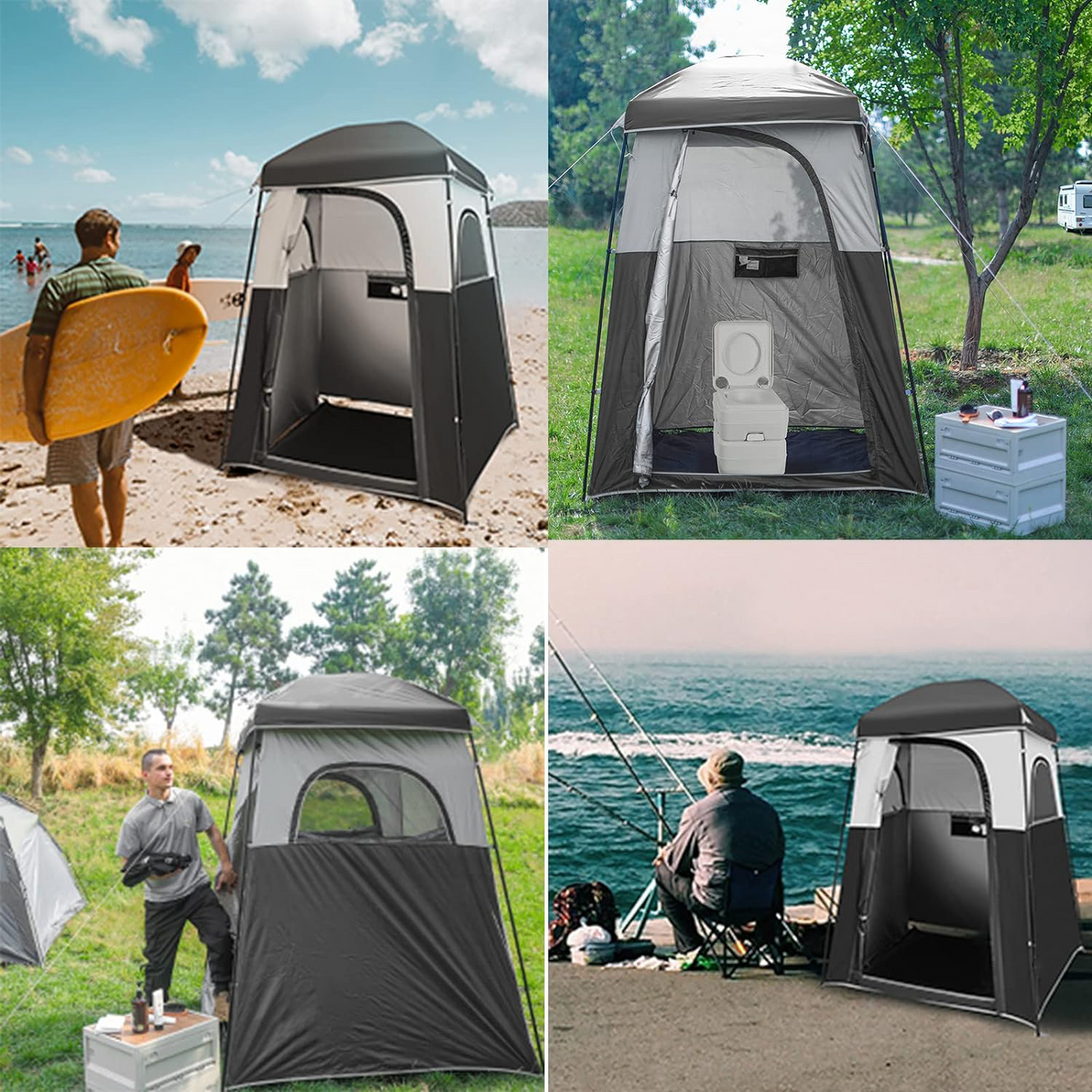 Outdoor Single-person Privacy Shower Tent