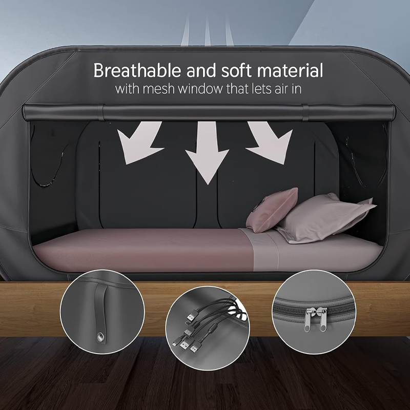 Privacy Tents Used In Dormitories