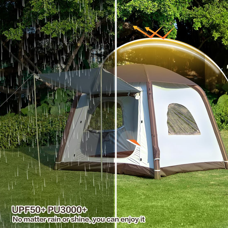 Self-supporting Inflatable Tent For 2-4 People