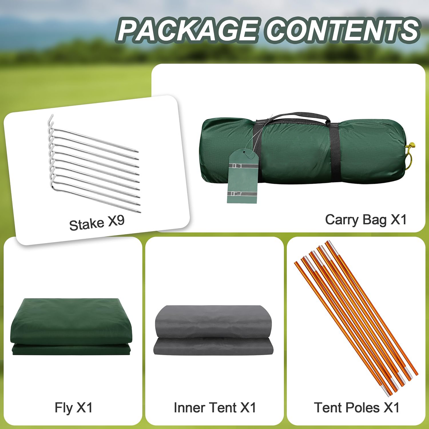 Lightweight Tent for Solo Hiking