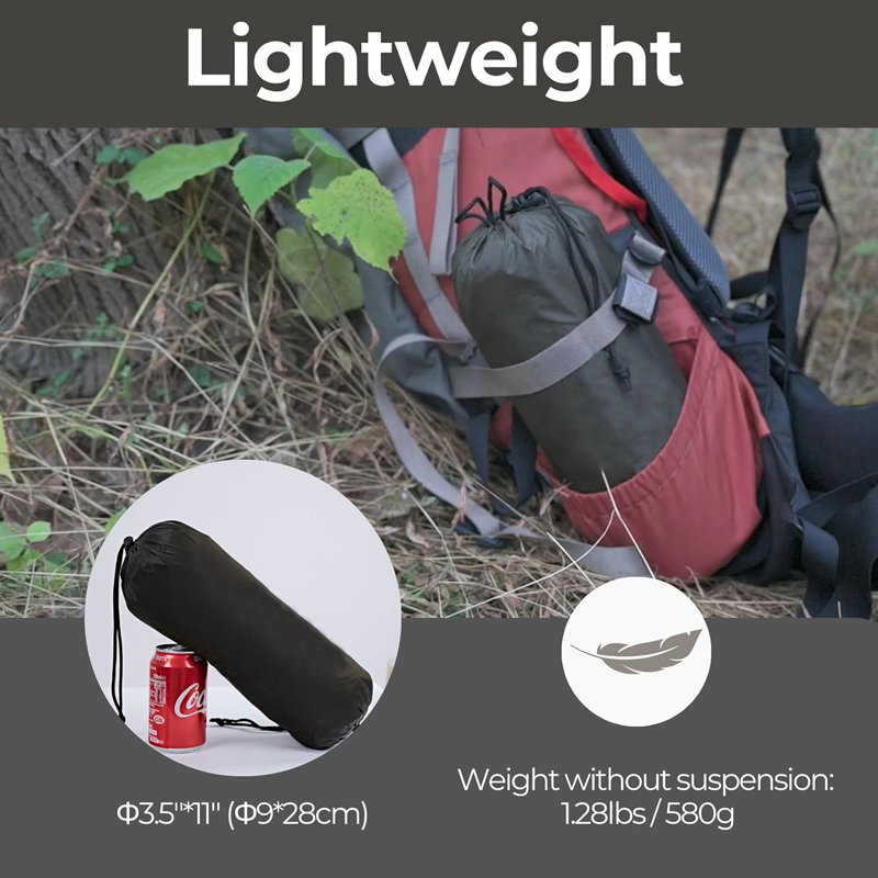 Lightweight Silicon Nylon Hammock Canopy