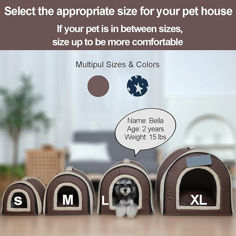 Portable Pet Bed with Dual-purpose Function