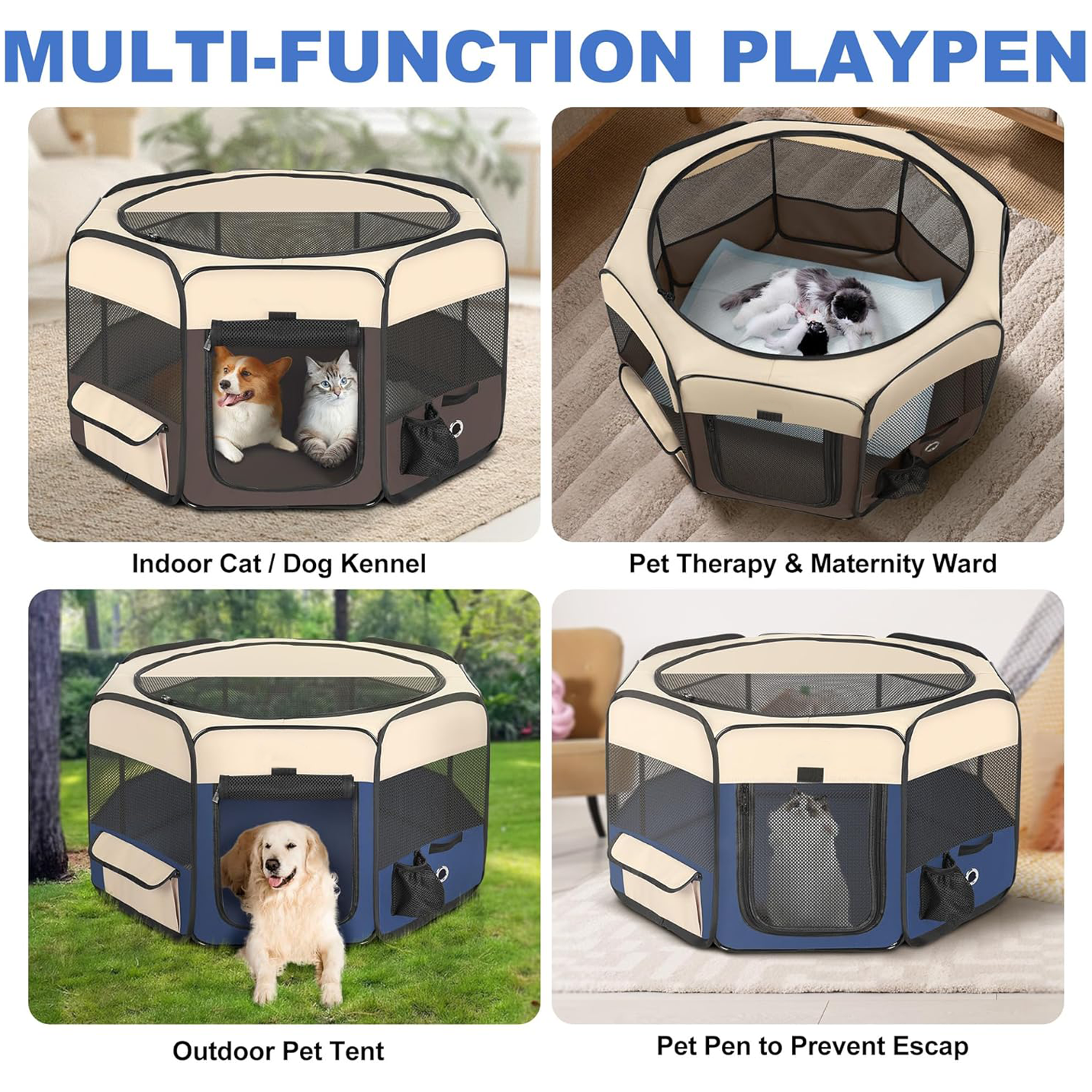 Foldable Pet Carrying Bag/Pet Fence Tent