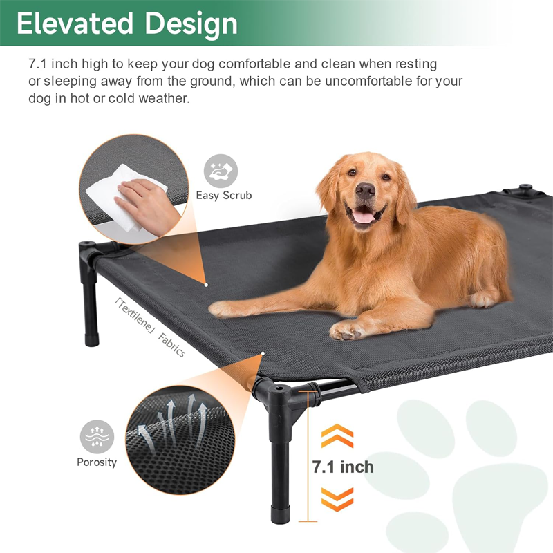 Raised Pet Tent with Sunshade