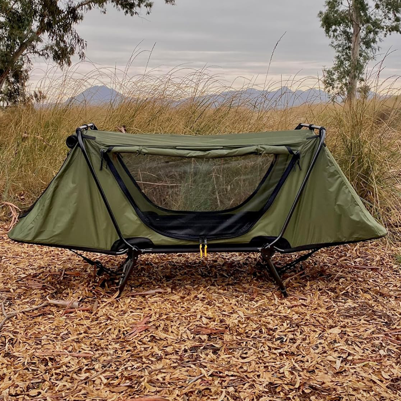 Single Person Folding Tent Bed
