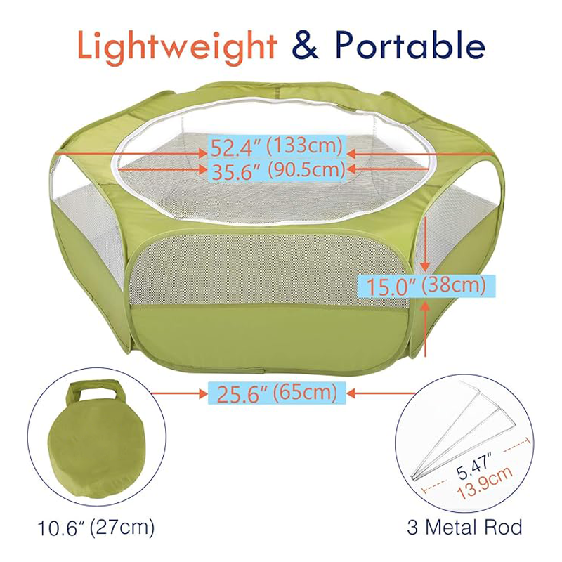 Portable Outdoor Pet Enclosure/Cage