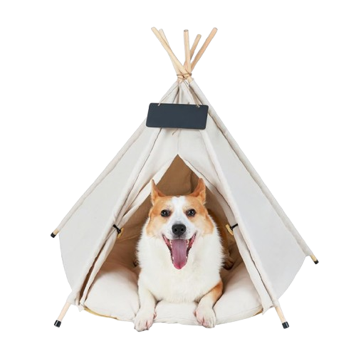 Indoor Indian Pet Tent + Pet Mat