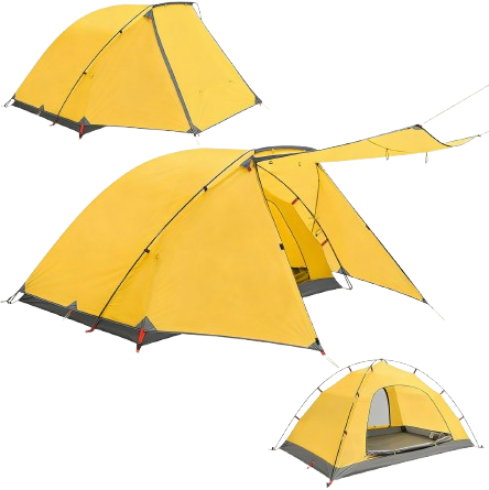 Outdoor Waterproof Double-layer Porch Tent